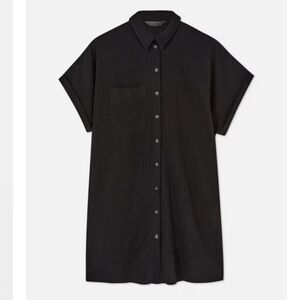 PRIMARK Relaxed Fit Short Sleeve Shirt Dress SIZE 2 oversized fit! Mini dress